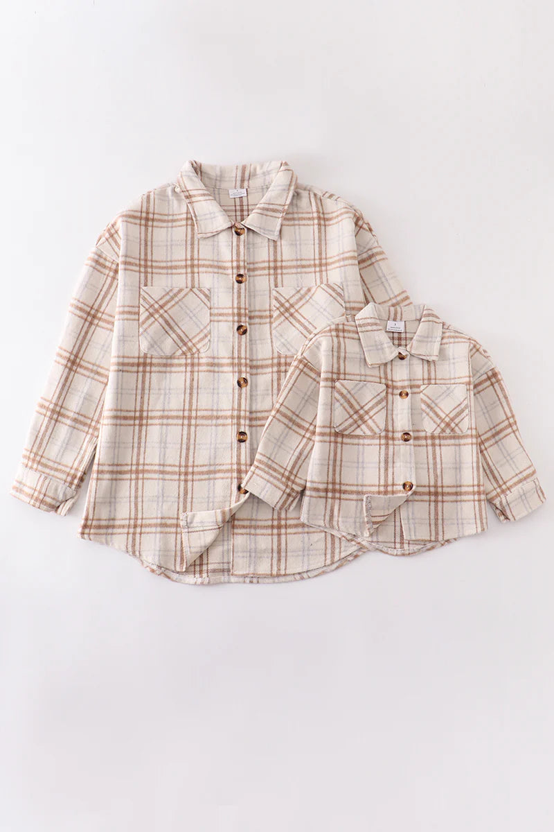 “The Perfect Flannel Shacket” Adult Size